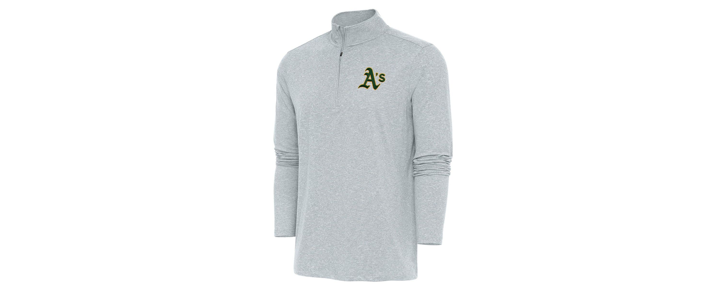 Oakland Athletics MLB Athletics Hunk Quarter-Zip Pullover Top