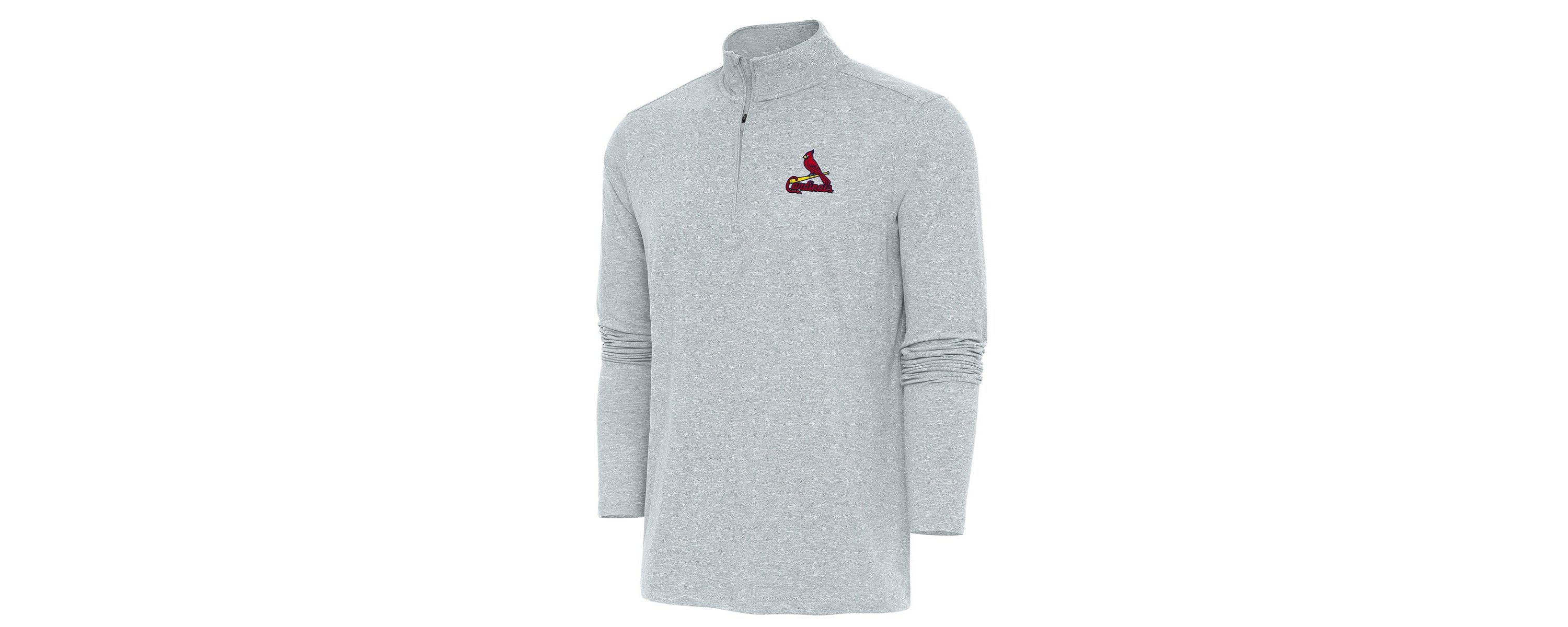 MLB St. Louis Cardinals Hunk Quarter-Zip Pullover Top