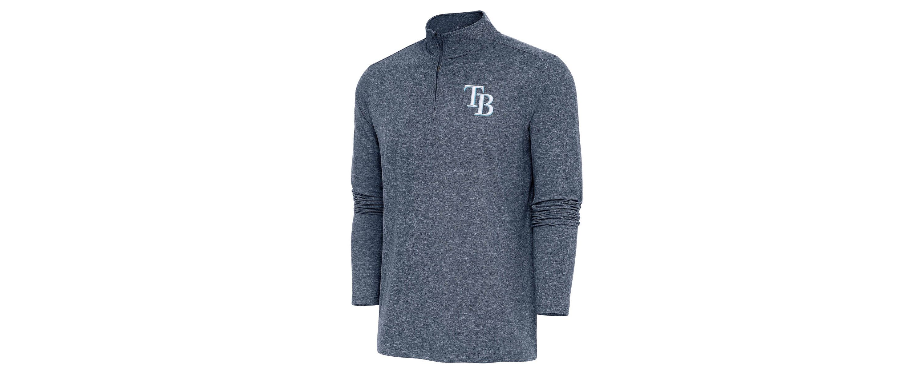 MLB Tampa Bay Rays Hunk Quarter-Zip Pullover Top