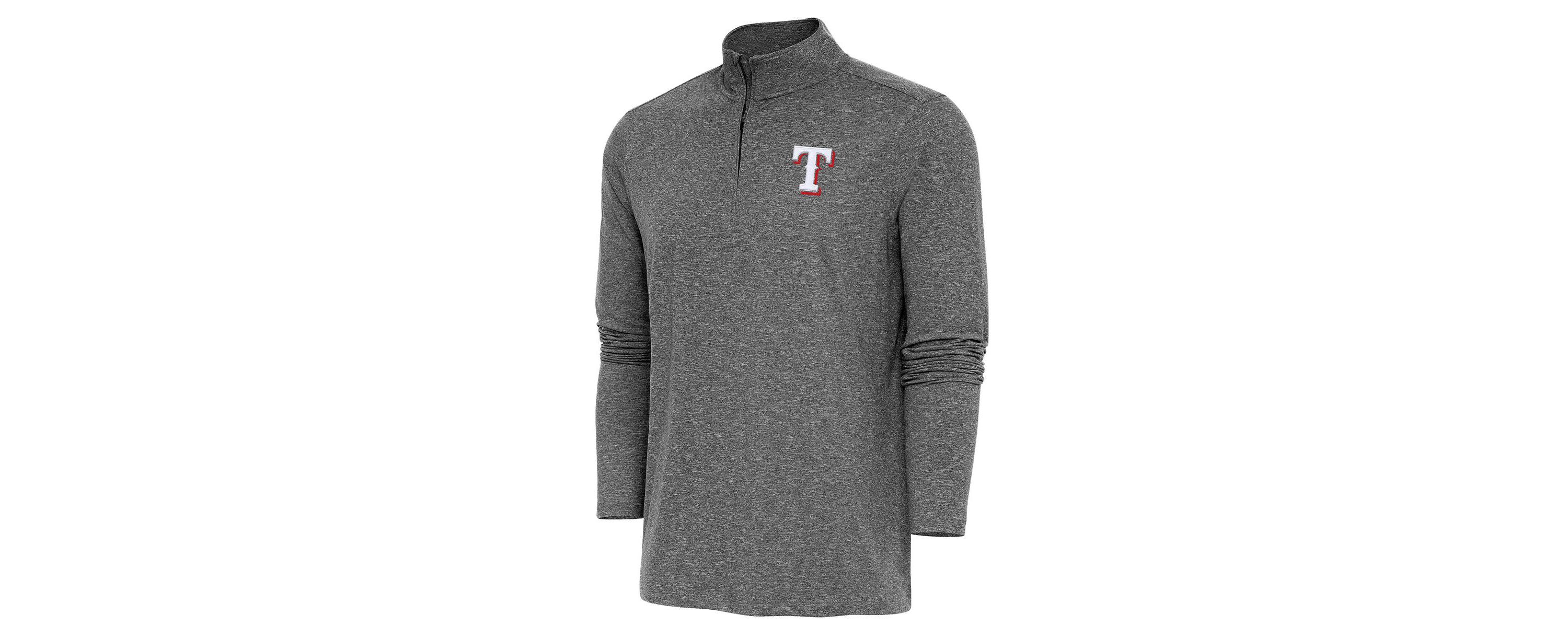 MLB Texas Rangers Hunk Quarter-Zip Pullover Top