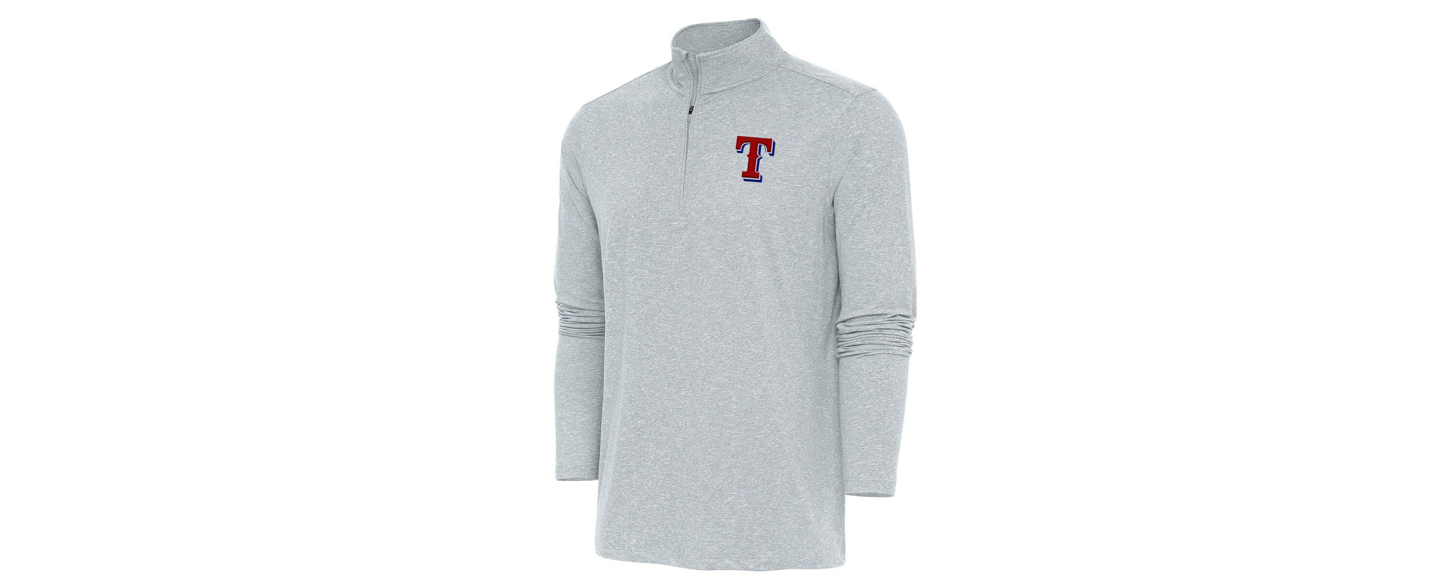MLB Texas Rangers Hunk Quarter-Zip Pullover Top