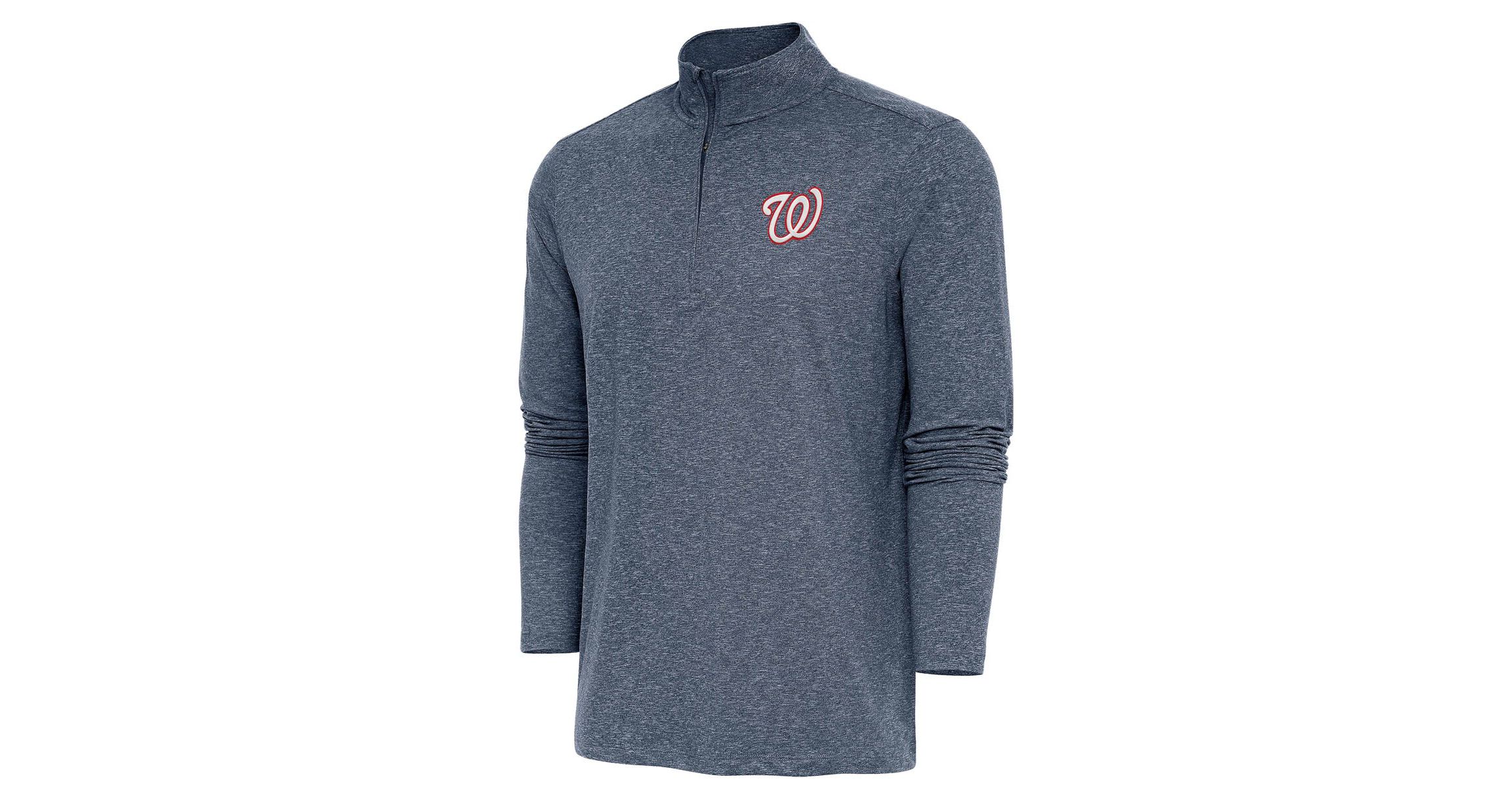 MLB Washington Nationals Hunk Quarter-Zip Pullover Top