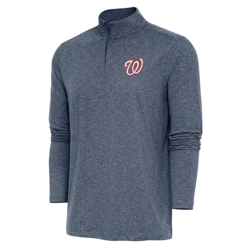 MLB Washington Nationals Hunk Quarter-Zip Pullover Top