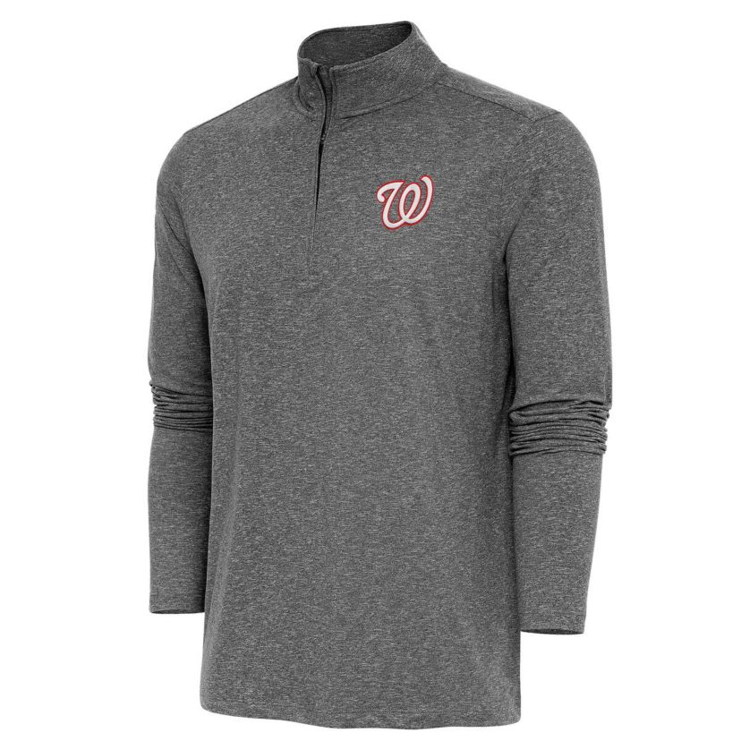 MLB Washington Nationals Hunk Quarter-Zip Pullover Top