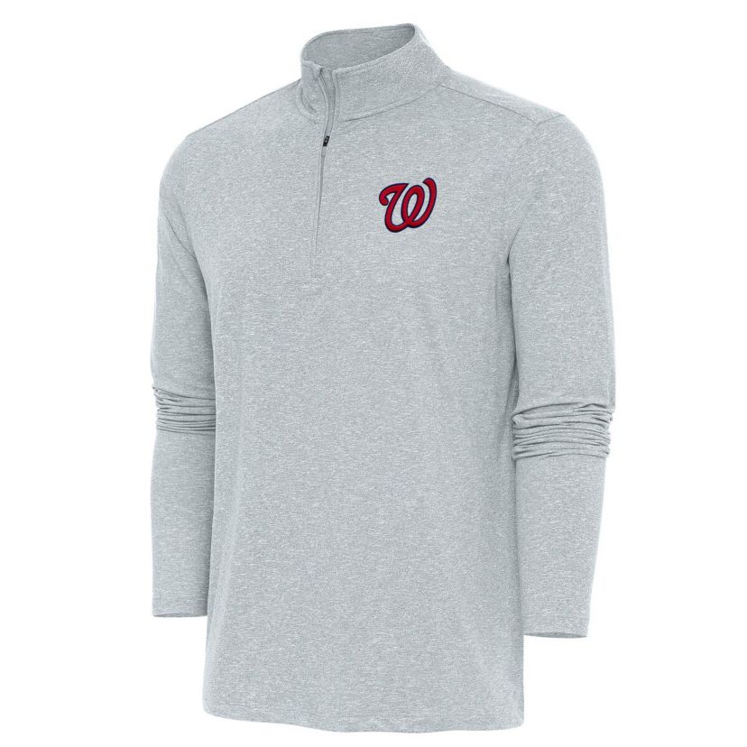 MLB Washington Nationals Hunk Quarter-Zip Pullover Top