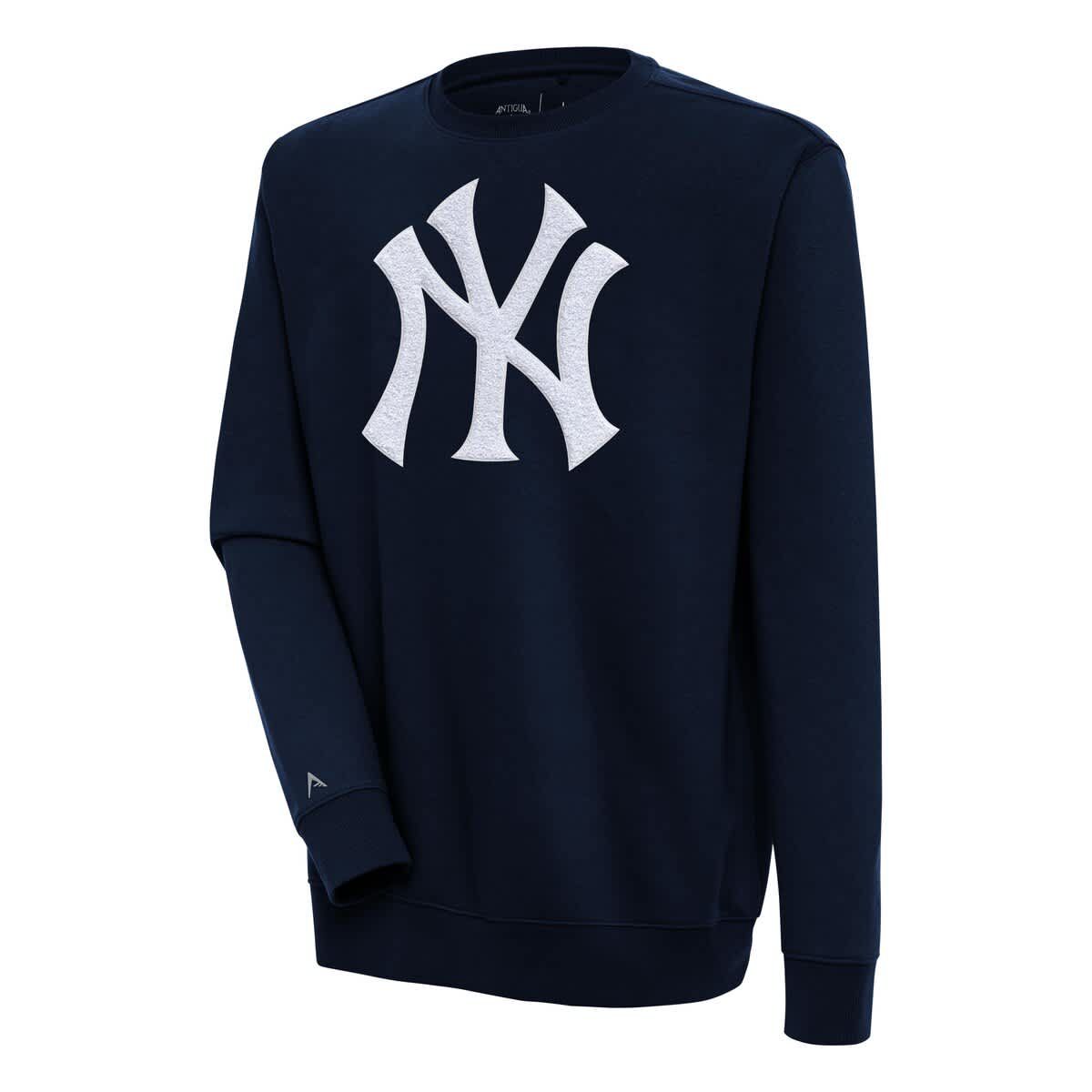 MLB New York Yankees Victory Crewneck Chenille Pullover Sweatshirt