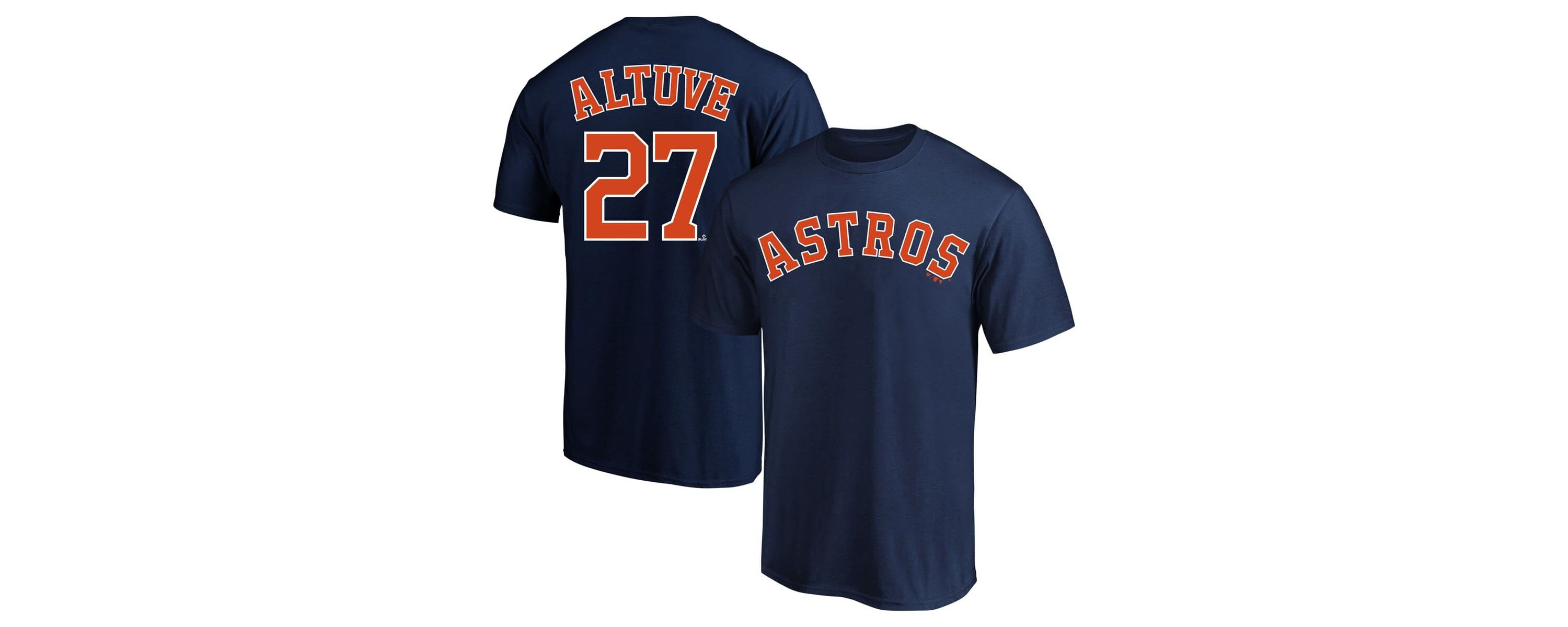 MLB Fanatics Jose Altuve Houston Astros Big & Tall Name & Number T-Shirt