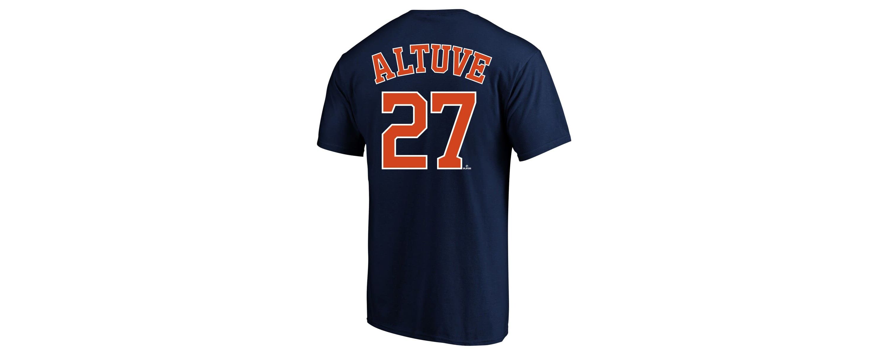 MLB Fanatics Jose Altuve Houston Astros Big & Tall Name & Number T-Shirt
