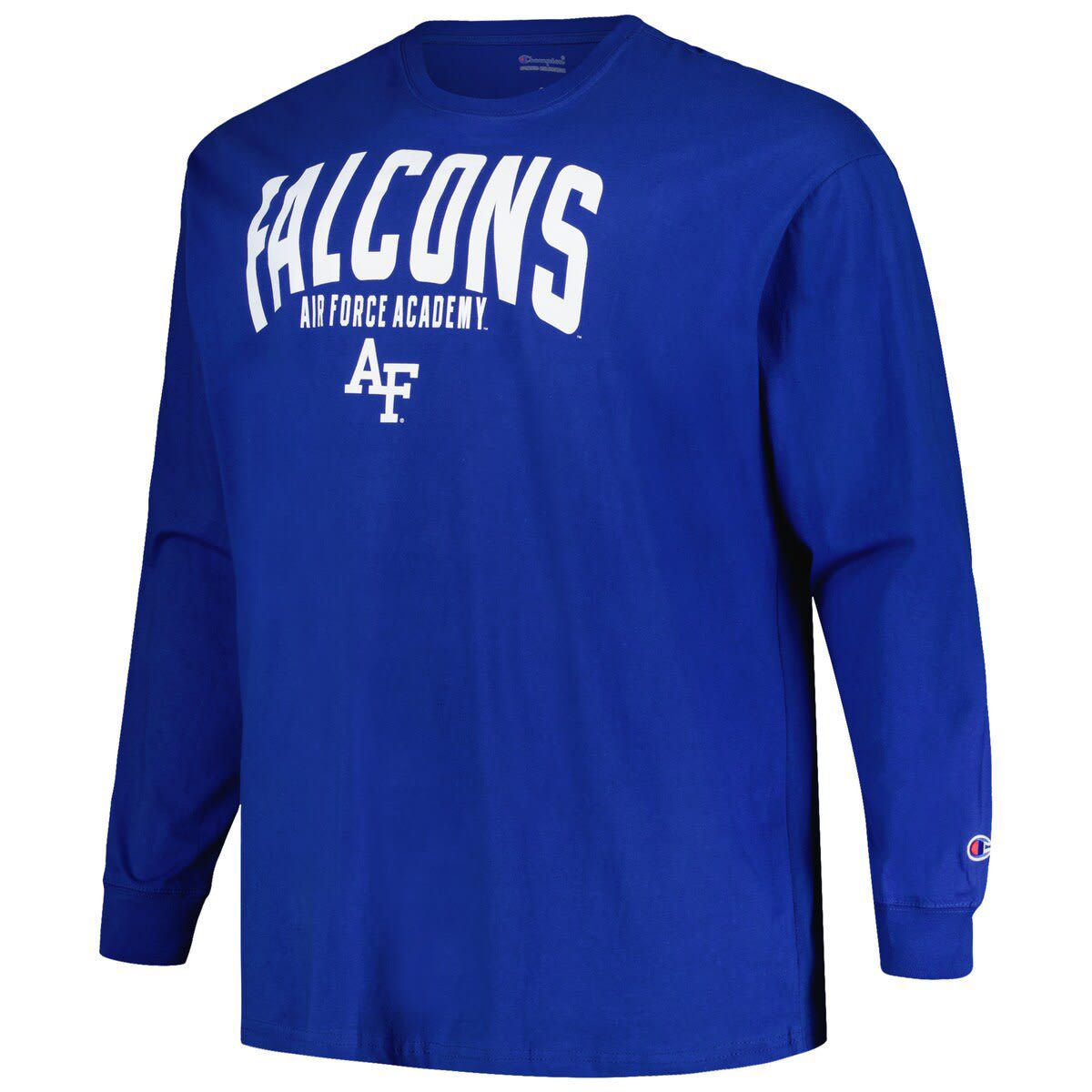 NCAA Air Force Falcons Big & Tall Color Arch Long Sleeve T-Shirt