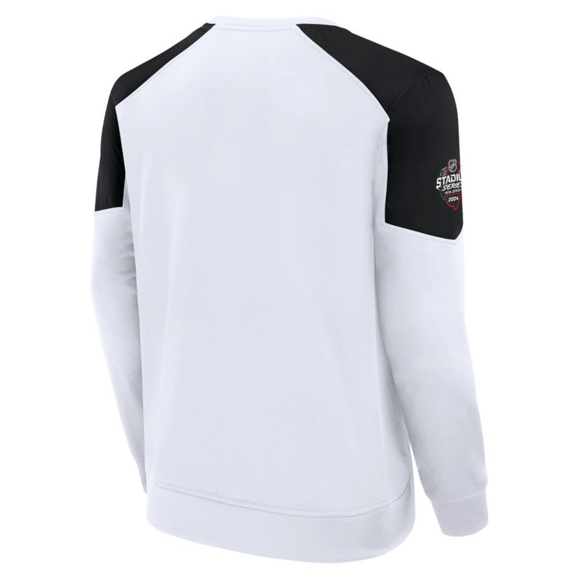 NHL Fanatics Philadelphia Flyers 2024 NHL Stadium Series Authentic Pro Fleece Logo Pullover Sweatshirt