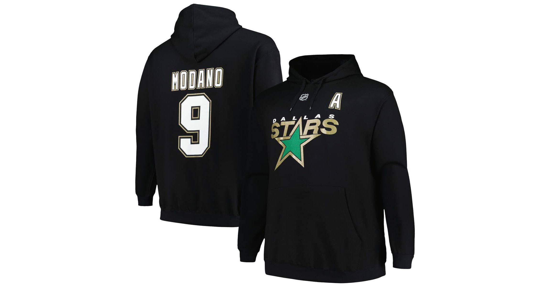 NHL Mike Modano Dallas Stars Name & Number Pullover Hoodie
