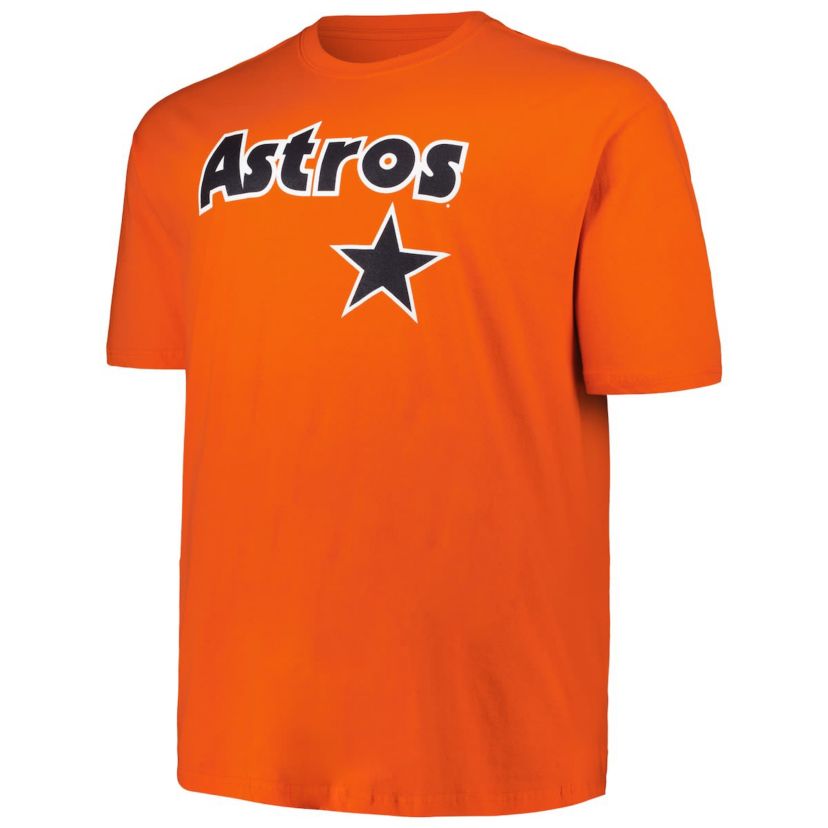 MLB Craig Biggio Houston Astros Big & Tall Cooperstown Collection Player Name & Number T-Shirt
