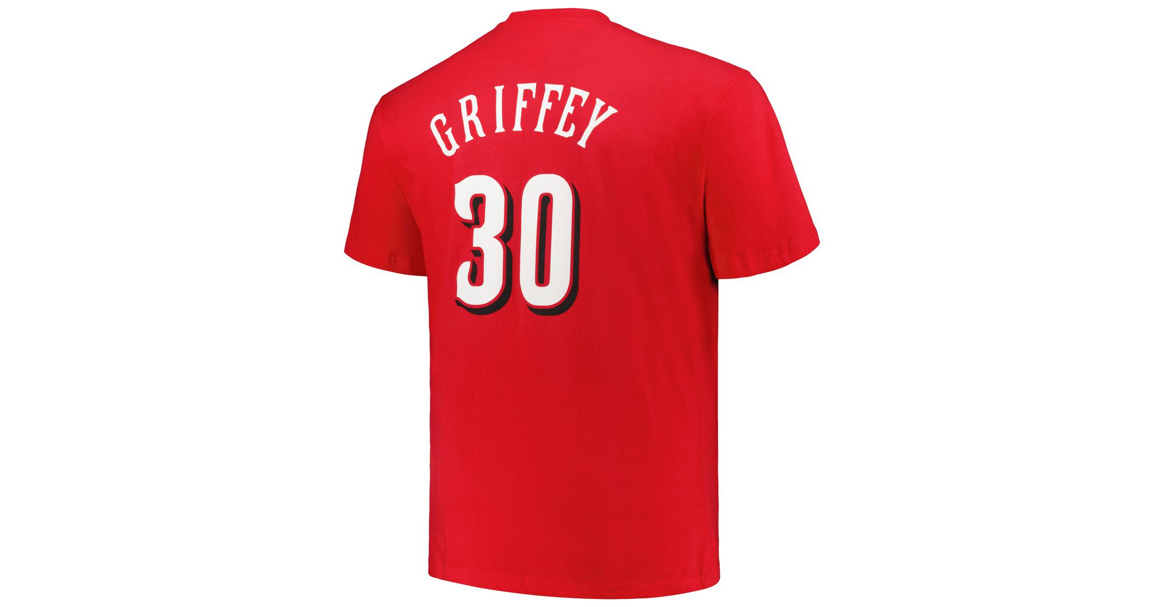 MLB Ken Griffey Cincinnati Reds Big & Tall Cooperstown Collection Player Name & Number T-Shirt