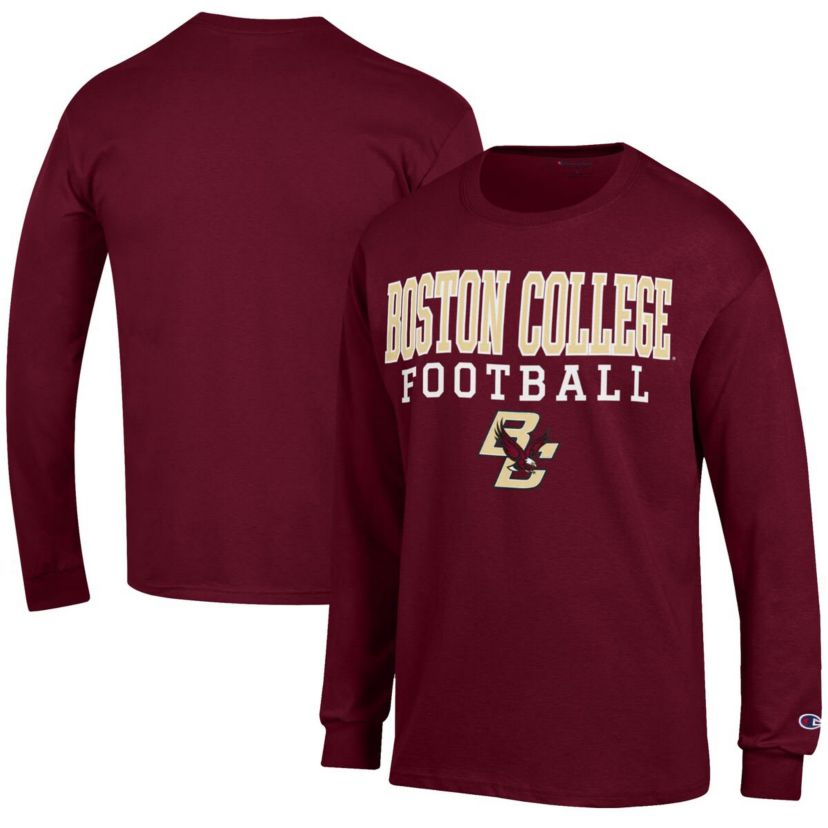 Boston College Eagles NCAA Boston NCAA Eagles Football Jersey Long Sleeve T-Shirt