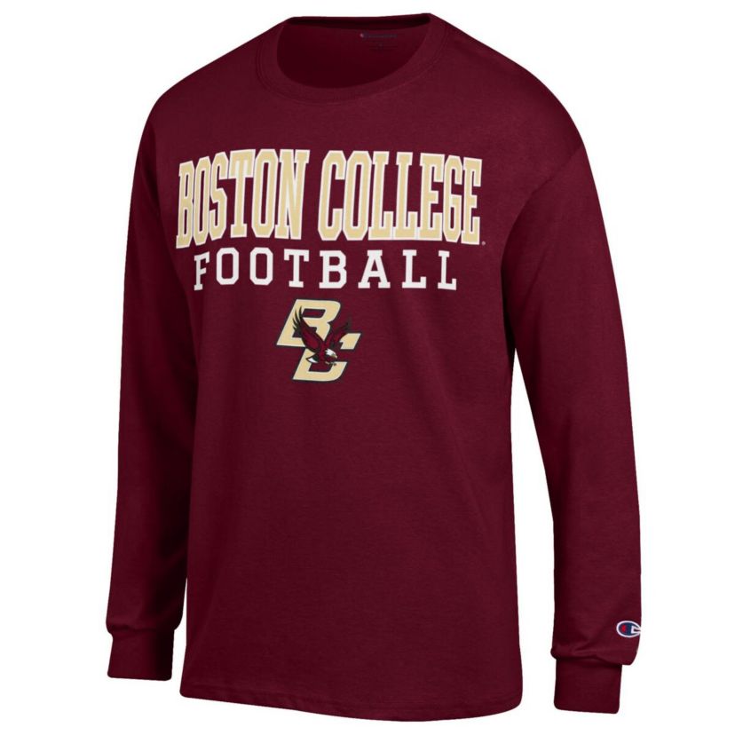 Boston College Eagles NCAA Boston NCAA Eagles Football Jersey Long Sleeve T-Shirt