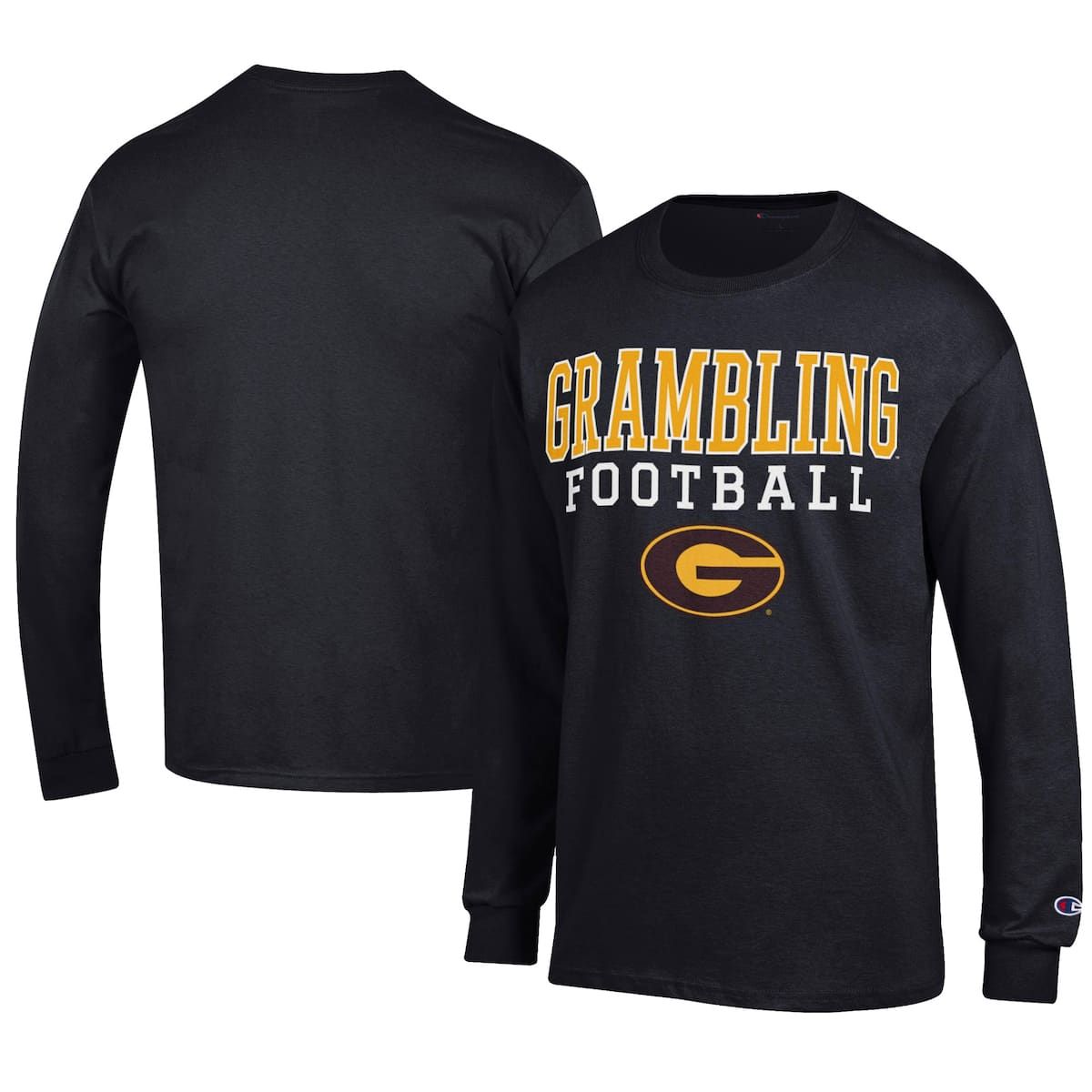 Grambling State Tigers NCAA Grambling Tigers Football Jersey Long Sleeve T-Shirt