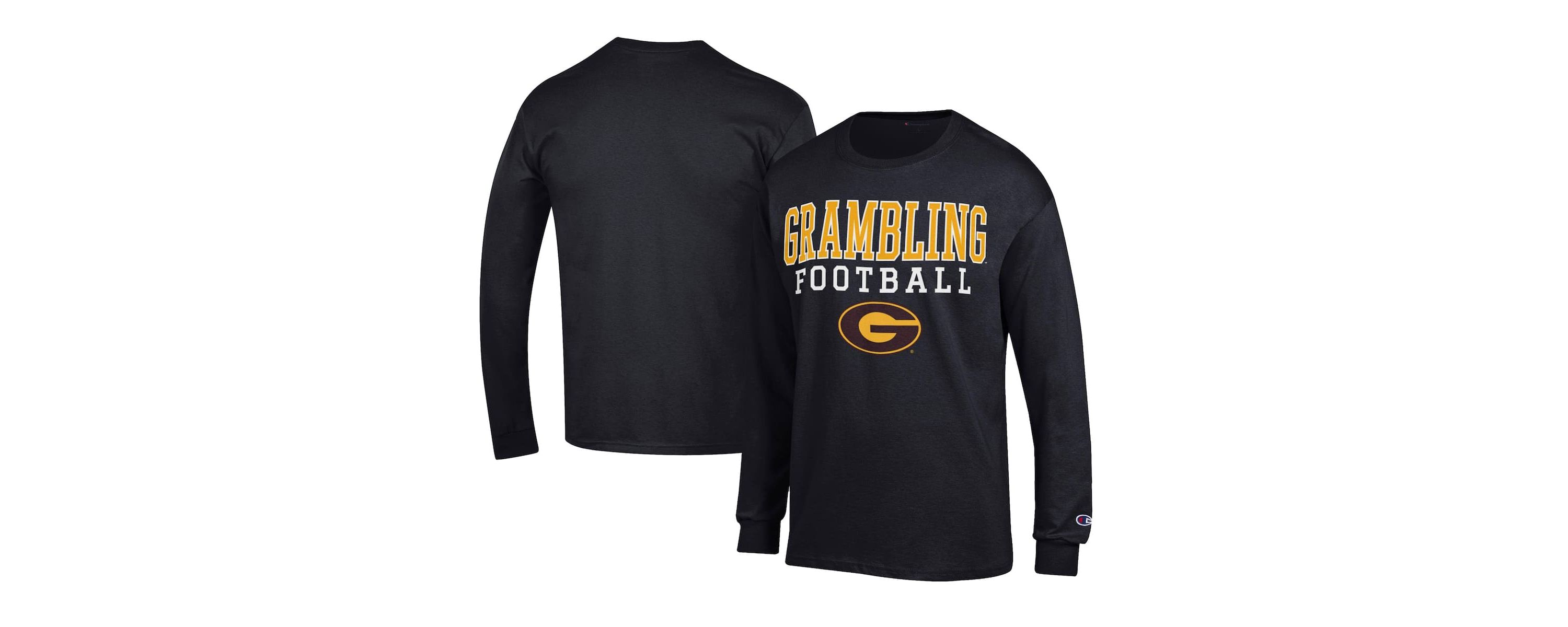 Grambling State Tigers NCAA Grambling Tigers Football Jersey Long Sleeve T-Shirt