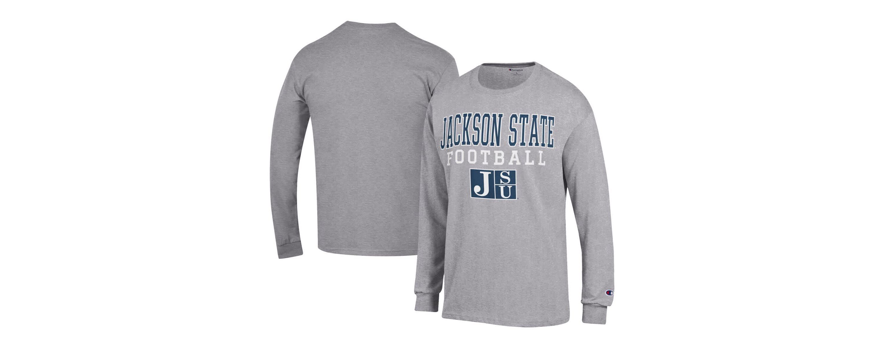 NCAA Jackson State Tigers Football Jersey Long Sleeve T-Shirt