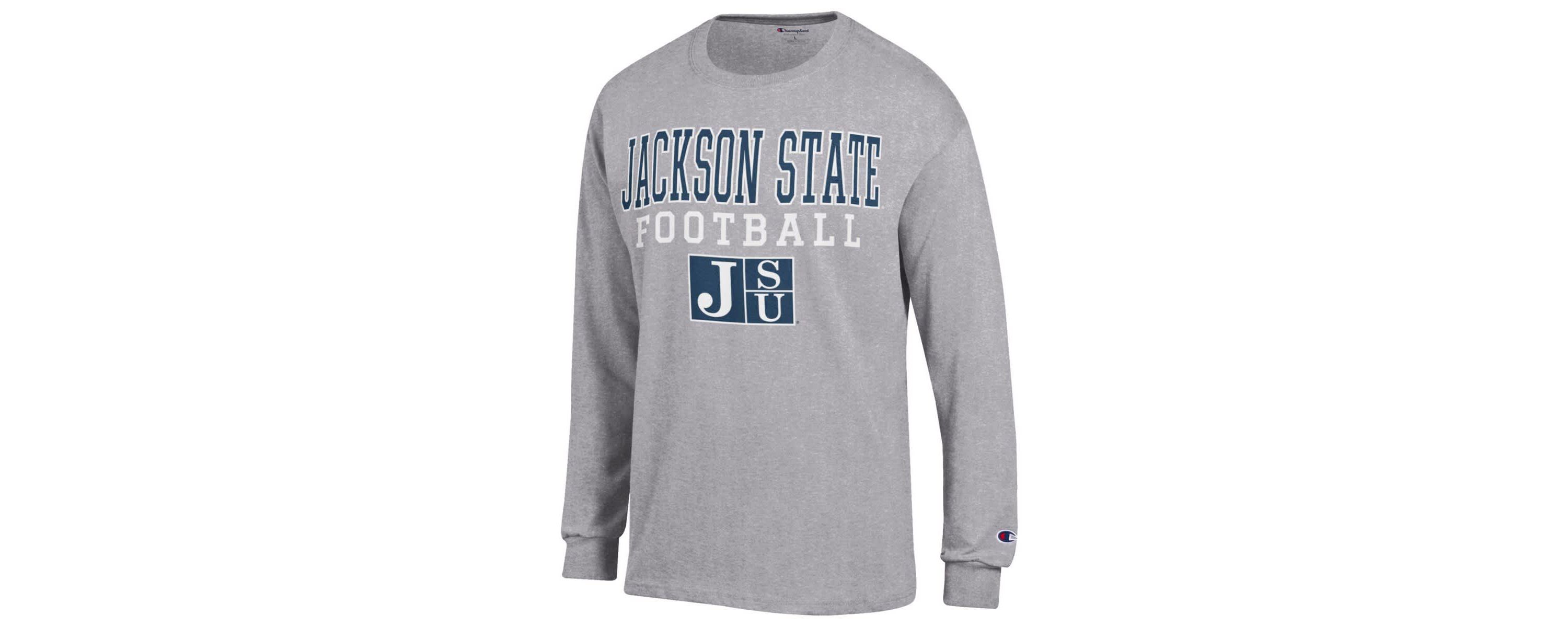 NCAA Jackson State Tigers Football Jersey Long Sleeve T-Shirt
