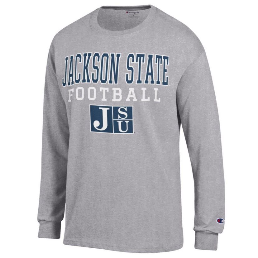 NCAA Jackson State Tigers Football Jersey Long Sleeve T-Shirt