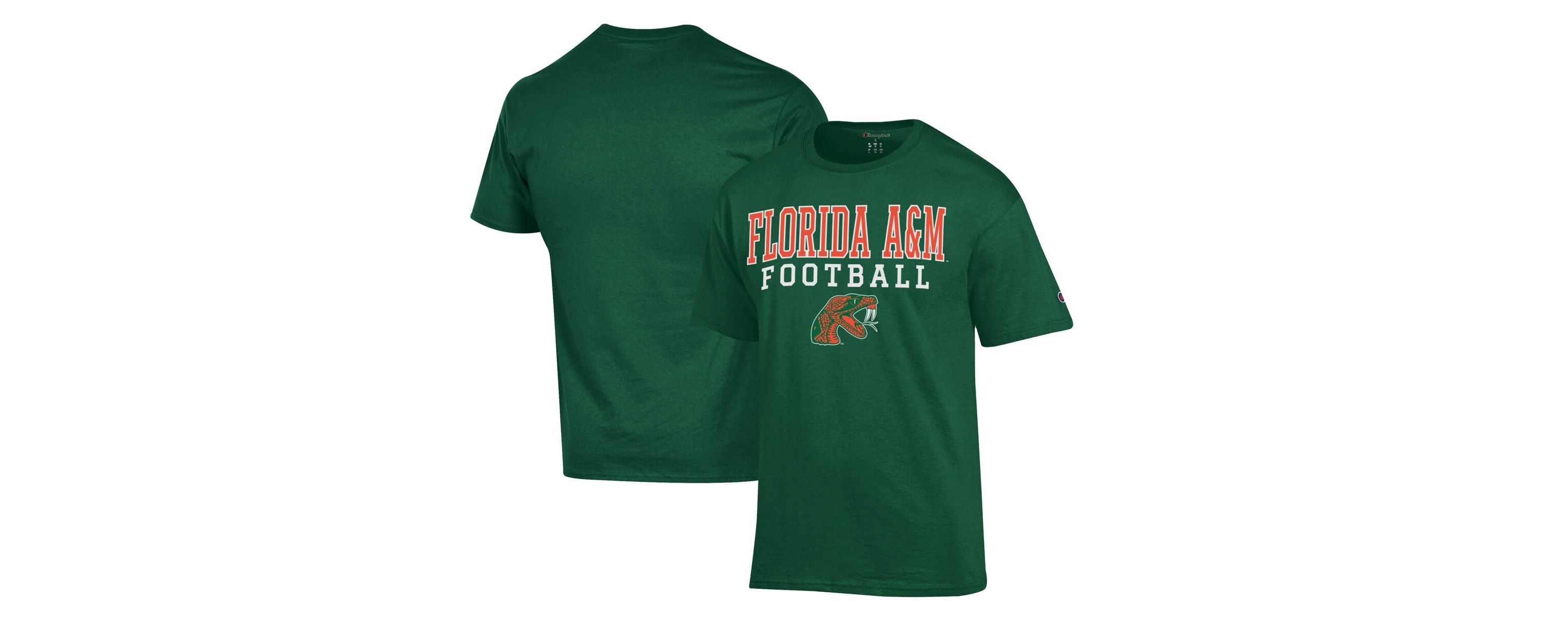 NCAA Florida A&M Rattlers Football Jersey T-Shirt