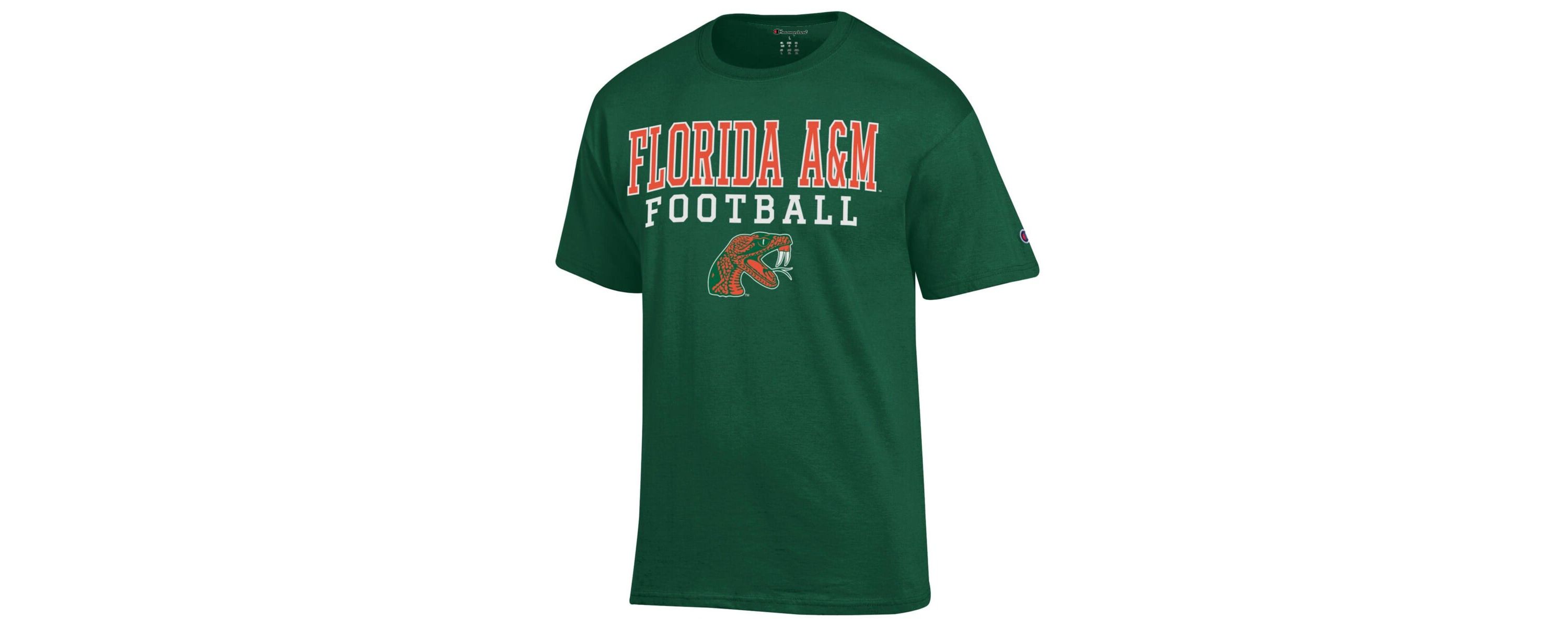 NCAA Florida A&M Rattlers Football Jersey T-Shirt