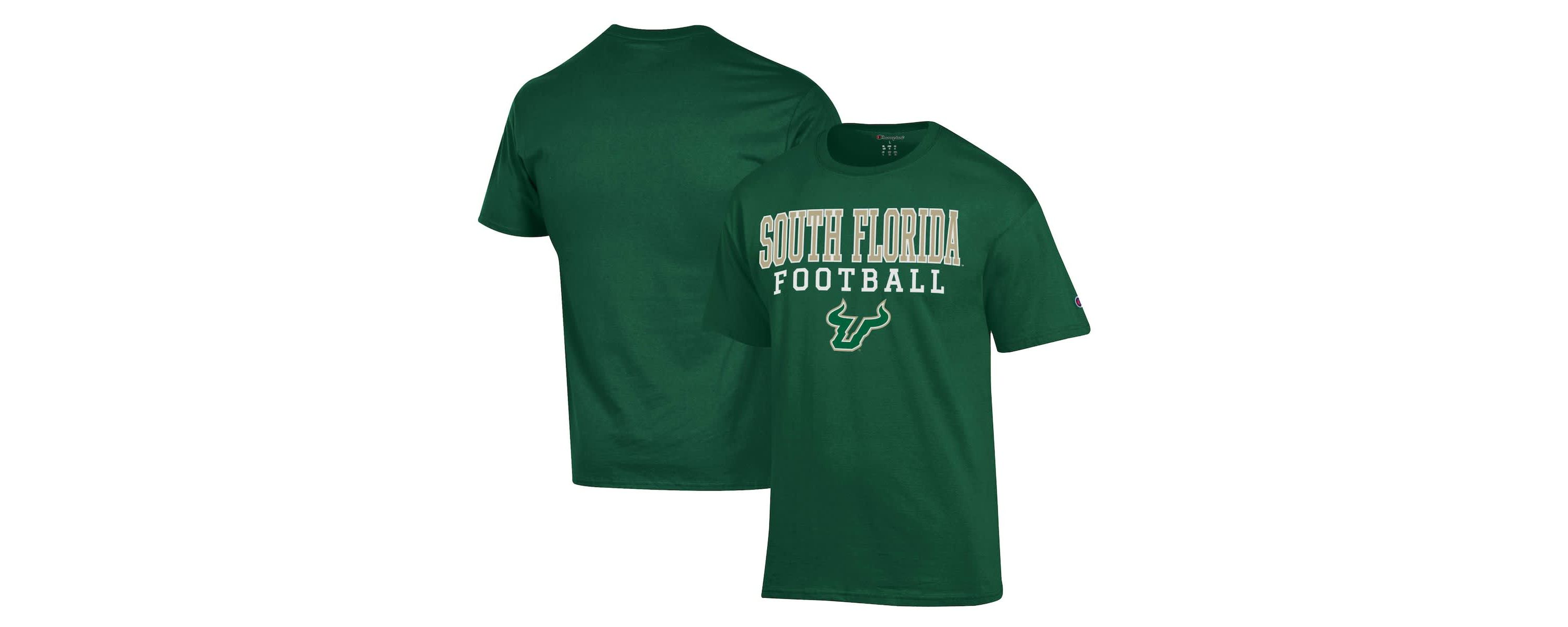 NCAA South Florida Bulls Football Jersey T-Shirt