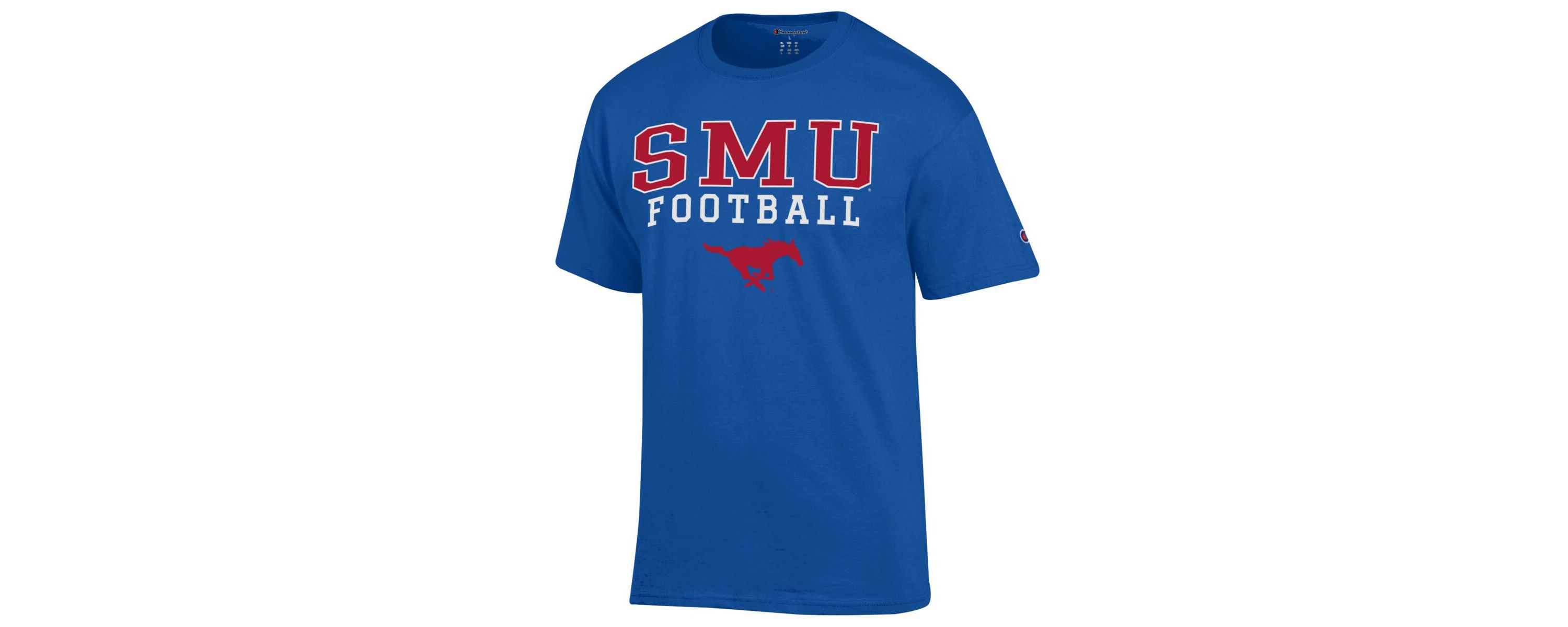 NCAA SMU Mustangs Football Jersey T-Shirt
