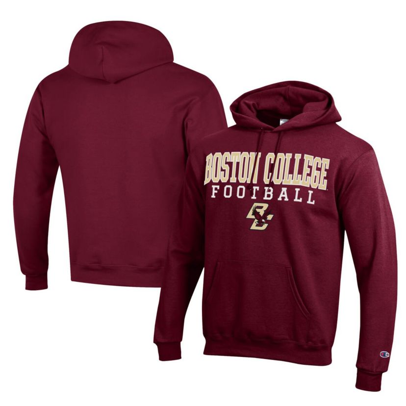 Boston College Eagles NCAA Boston NCAA Eagles Football Eco Powerblend Pullover Hoodie