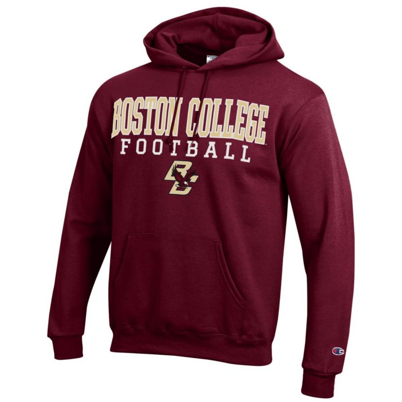 Boston College Eagles NCAA Boston NCAA Eagles Football Eco Powerblend Pullover Hoodie