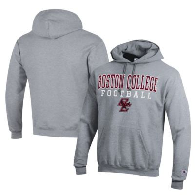 Champion Men's Boston College Eagles NCAA Boston NCAA Eagles Football Eco Powerblend Pullover Hoodie