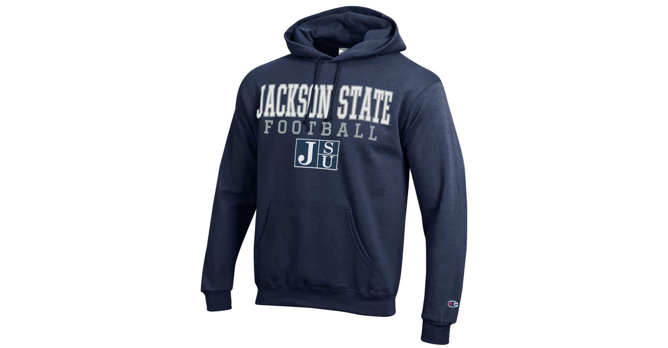 NCAA Jackson State Tigers Football Eco Powerblend Pullover Hoodie