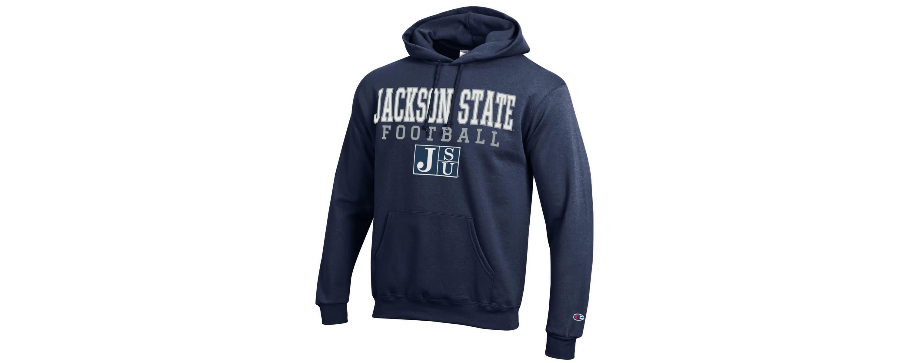 NCAA Jackson State Tigers Football Eco Powerblend Pullover Hoodie