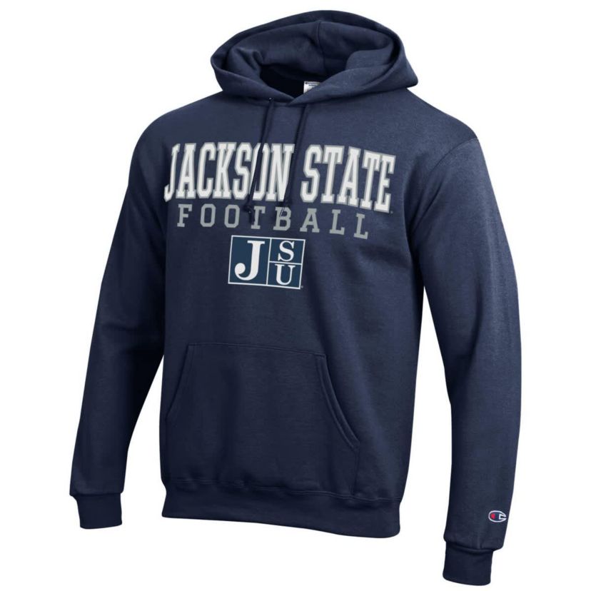 NCAA Jackson State Tigers Football Eco Powerblend Pullover Hoodie