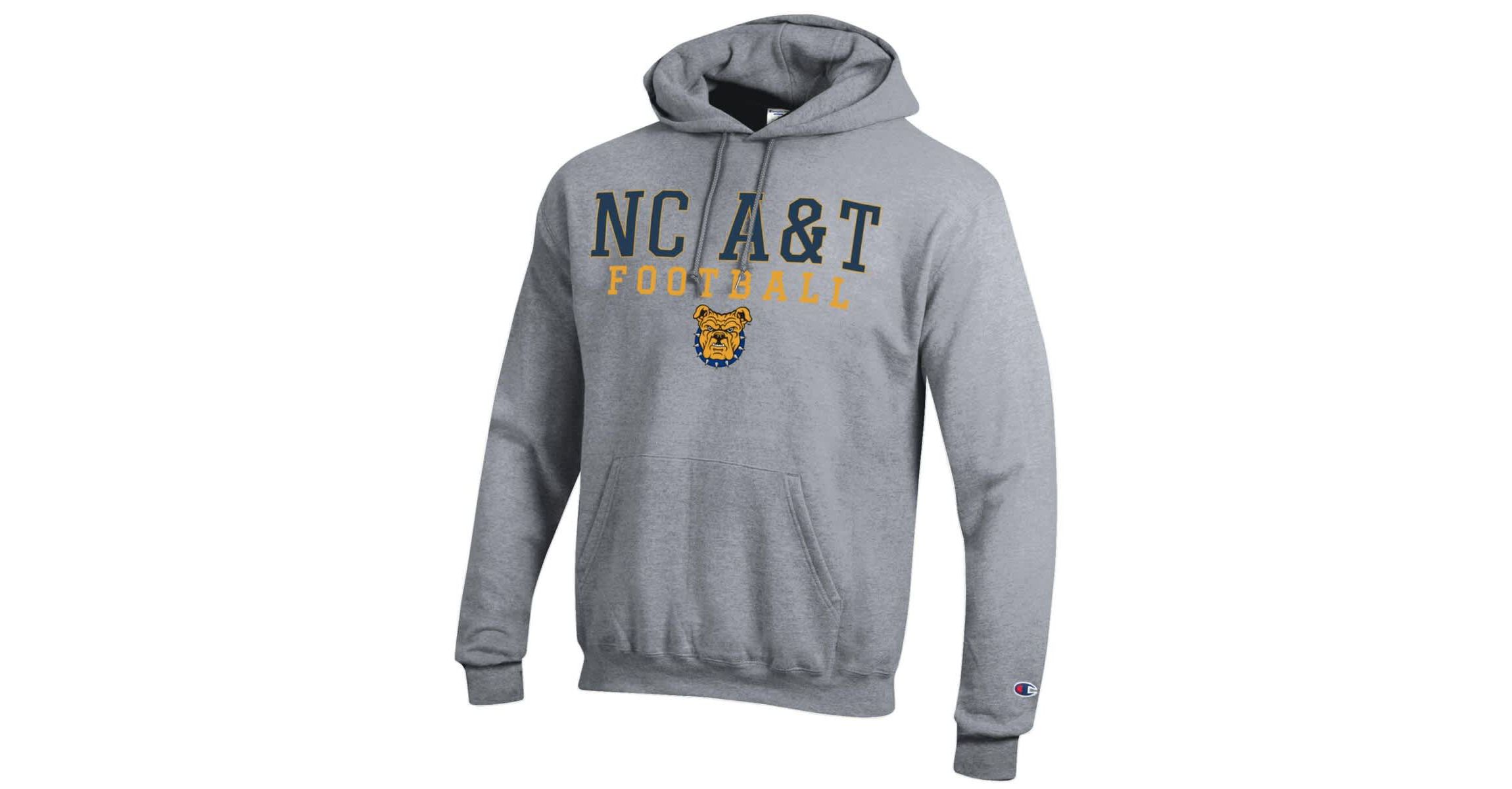 NC A&T Aggies NCAA North Carolina A&T Aggies Football Eco Powerblend Pullover Hoodie