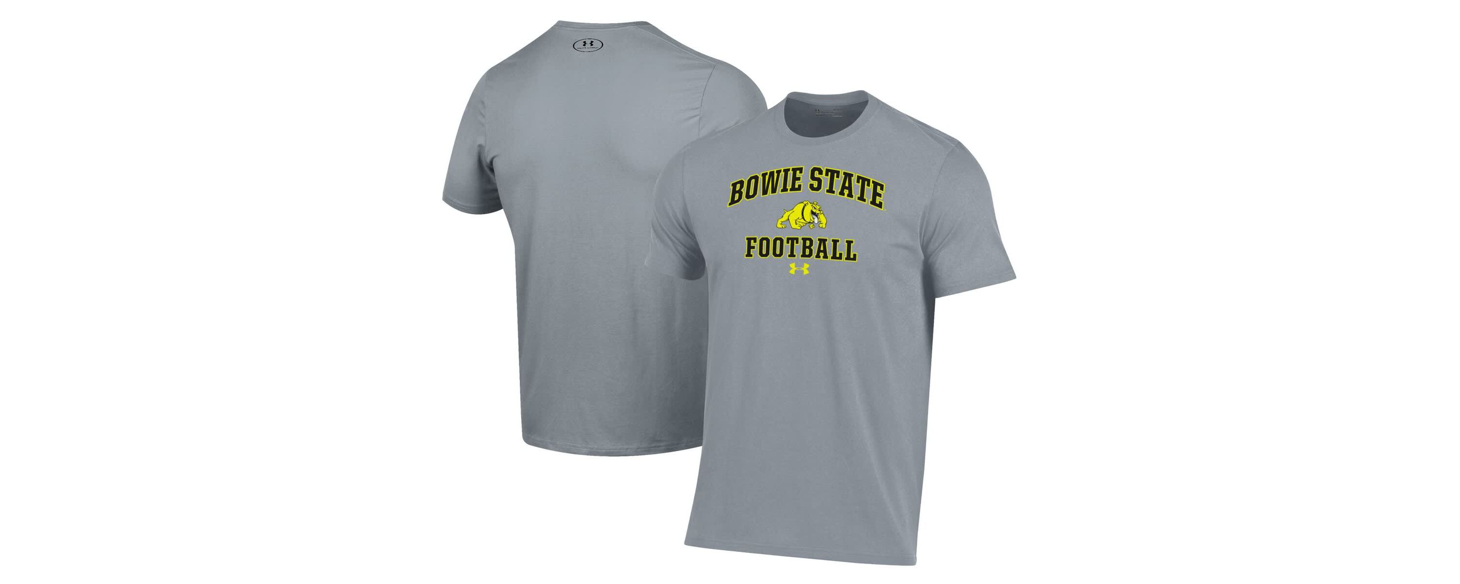 NCAA Under Armour Bowie State Bulldogs Football Performance T-Shirt