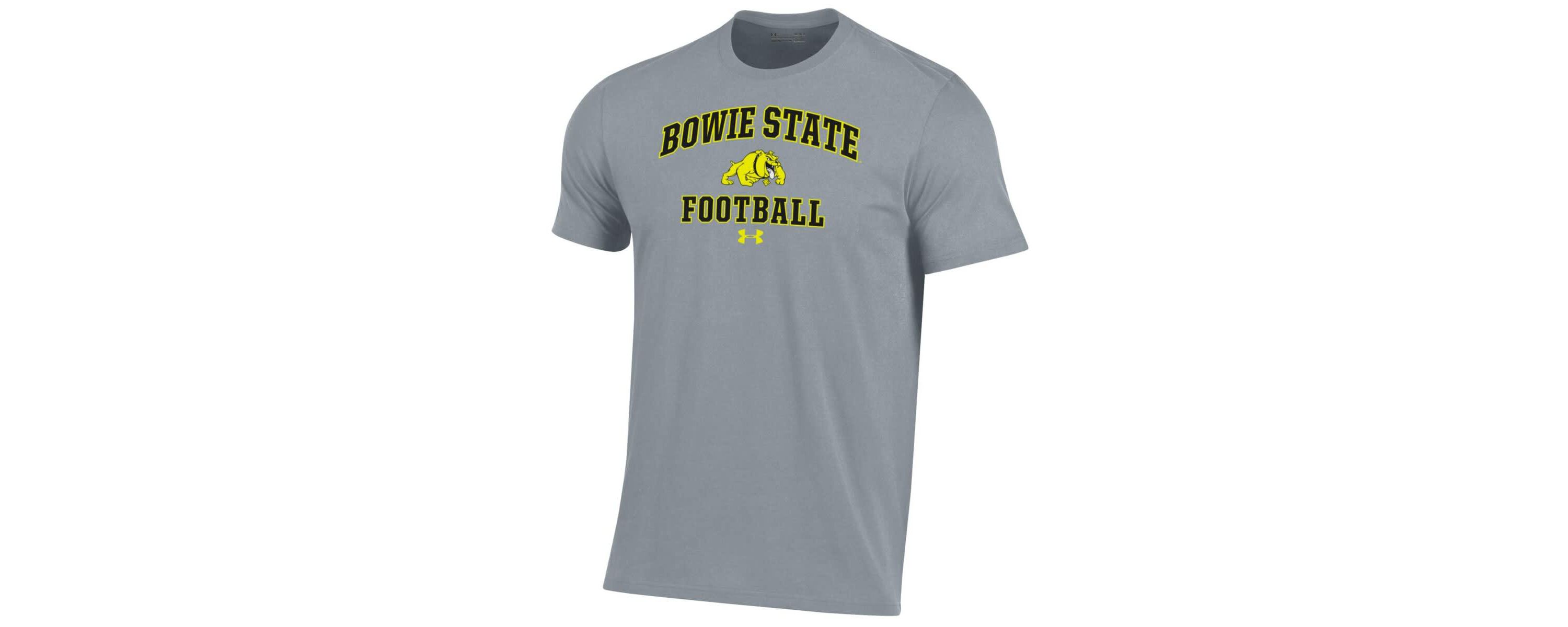NCAA Under Armour Bowie State Bulldogs Football Performance T-Shirt