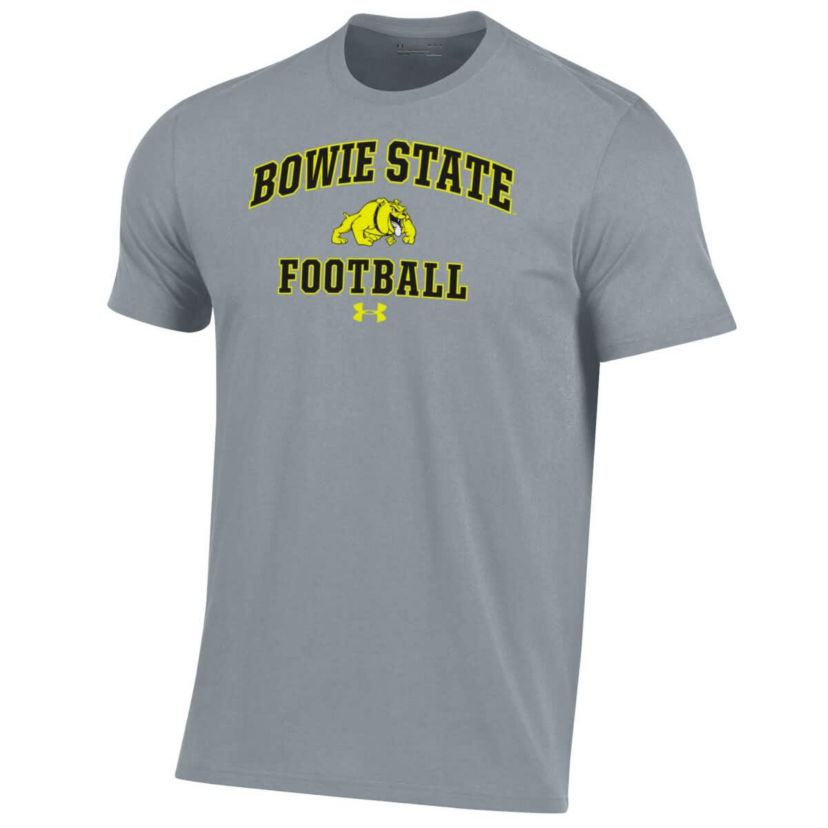 NCAA Under Armour Bowie State Bulldogs Football Performance T-Shirt