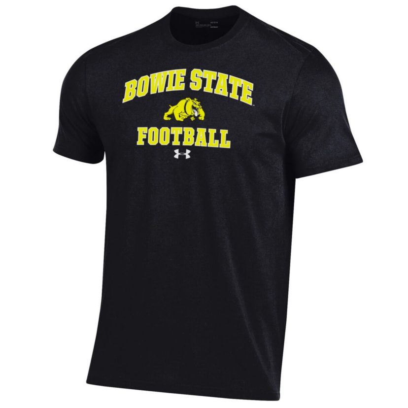 NCAA Under Armour Bowie State Bulldogs Football Performance T-Shirt