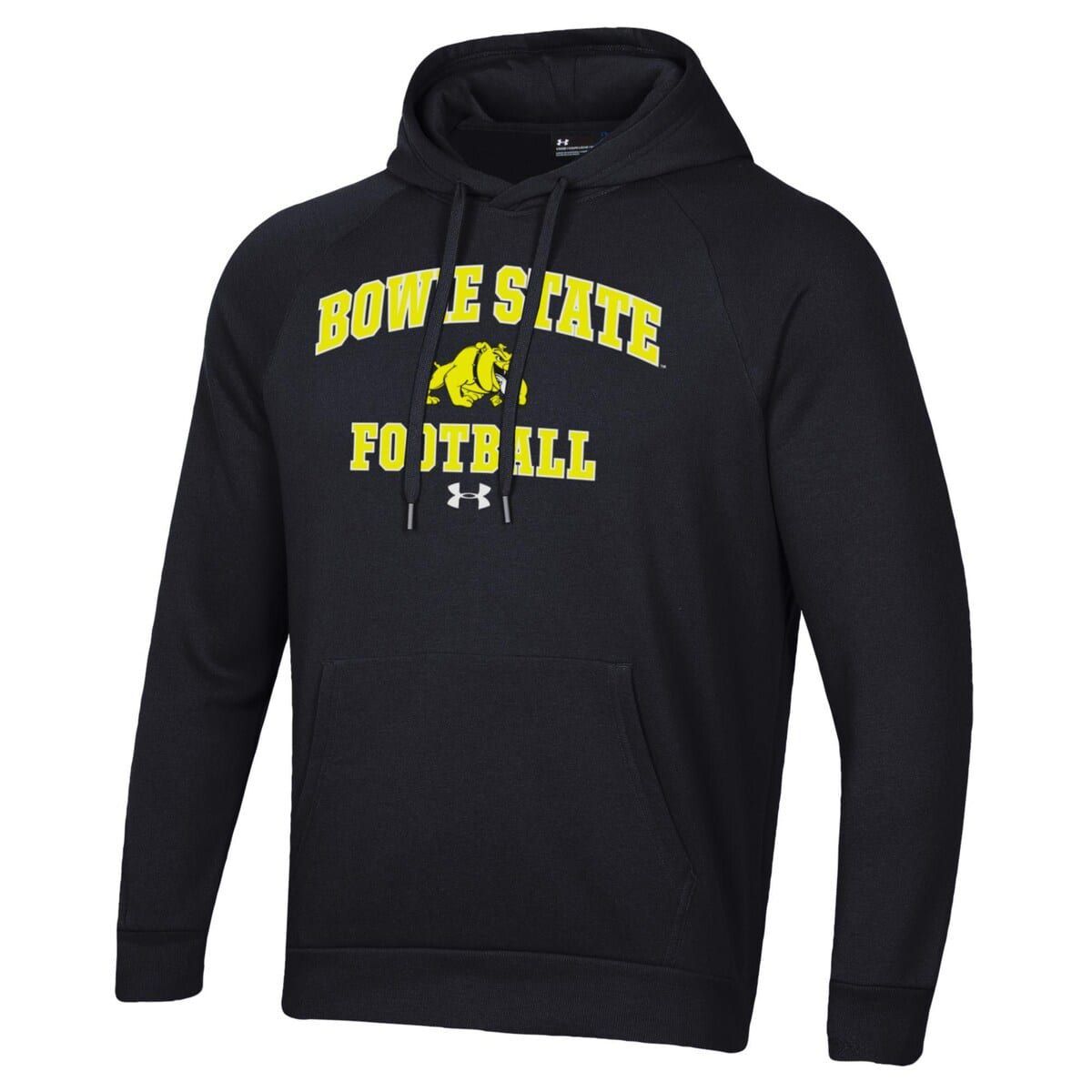 NCAA Under Armour Bowie State Bulldogs Football All Day Fleece Pullover Hoodie