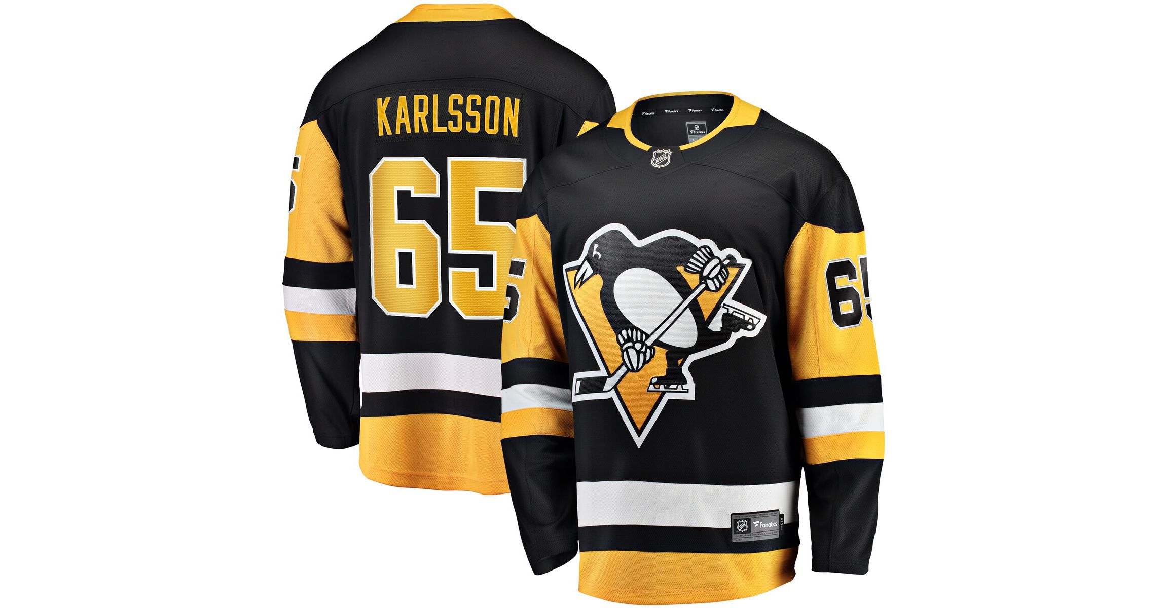 NHL Fanatics Erik Karlsson Pittsburgh Penguins Home Breakaway Jersey