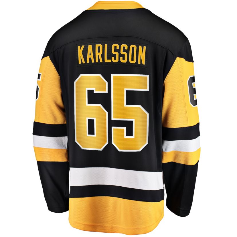 NHL Fanatics Erik Karlsson Pittsburgh Penguins Home Breakaway Jersey