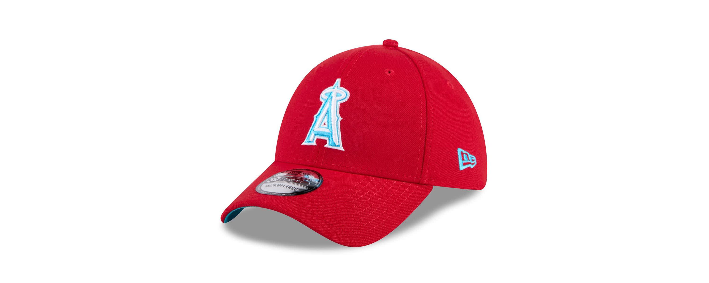 MLB Los Angeles Angels 2024 Fathers Day 39THIRTY Flex Hat