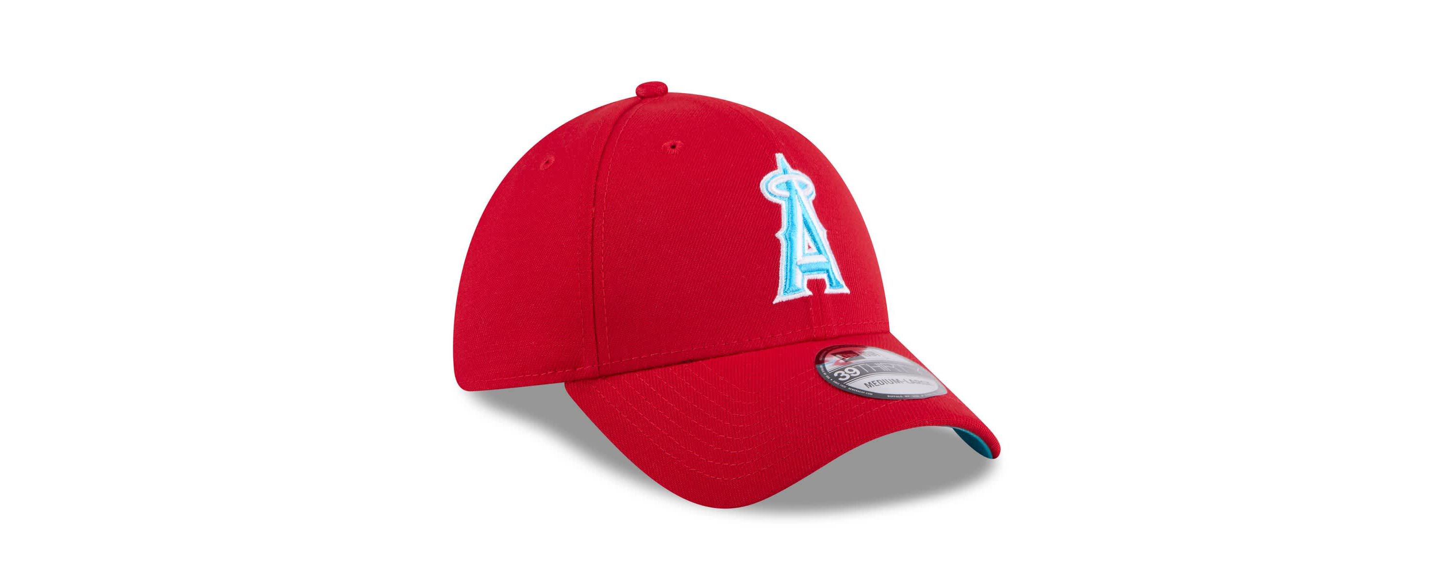 MLB Los Angeles Angels 2024 Fathers Day 39THIRTY Flex Hat