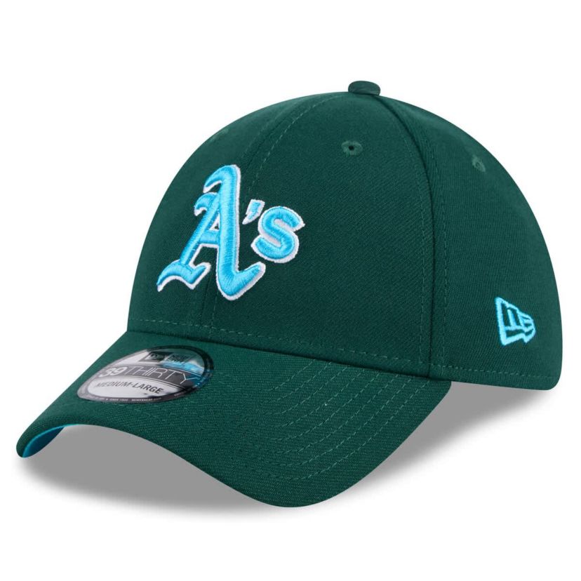 Cooperstown Teams Oakland Athletics 2024 Fathers Day 39THIRTY Flex Hat