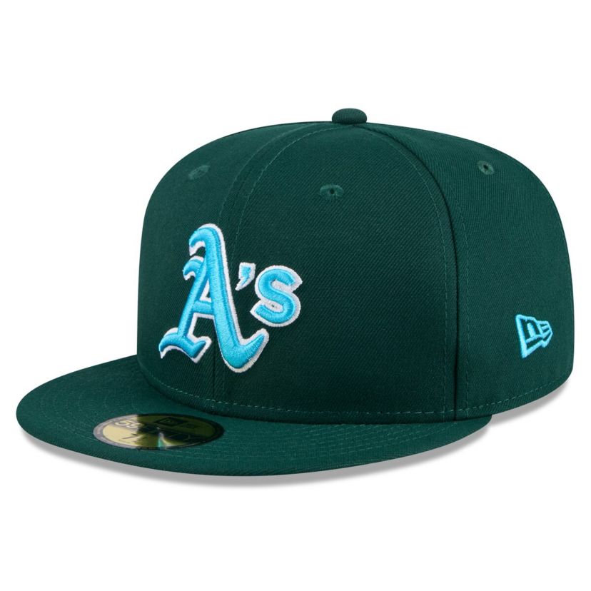Oakland Athletics MLB Athletics 2024 Fathers Day 59FIFTY Fitted Hat