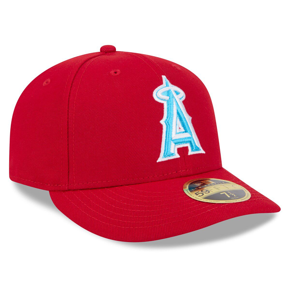 MLB Los Angeles Angels 2024 Fathers Day Low 59FIFTY Fitted Hat