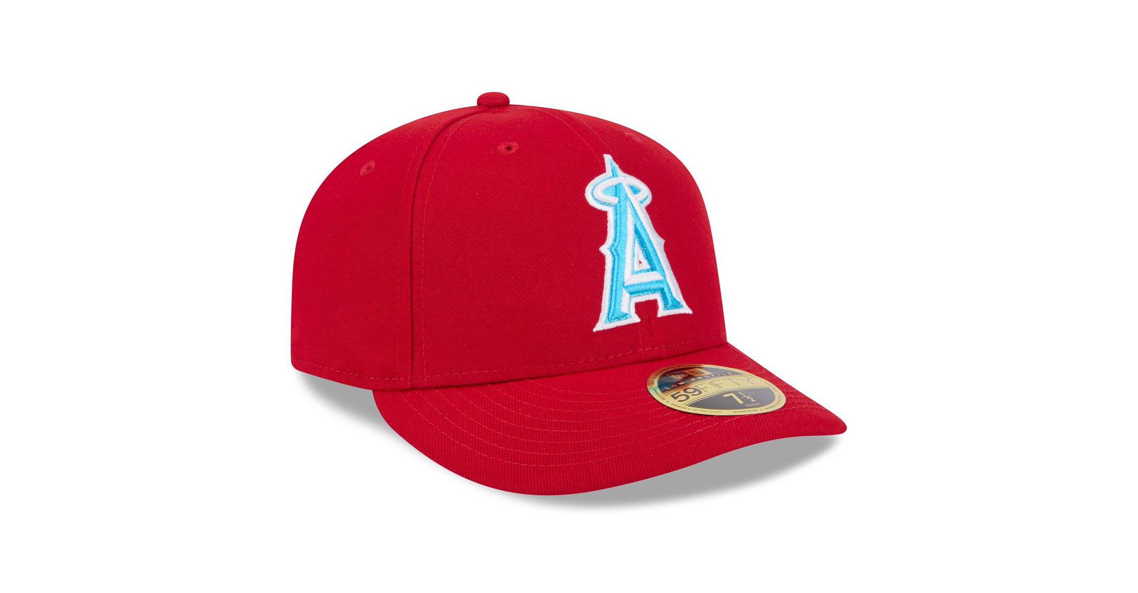 MLB Los Angeles Angels 2024 Fathers Day Low 59FIFTY Fitted Hat