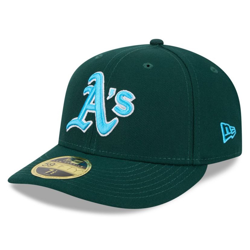 Oakland Athletics MLB Athletics 2024 Fathers Day Low 59FIFTY Fitted Hat