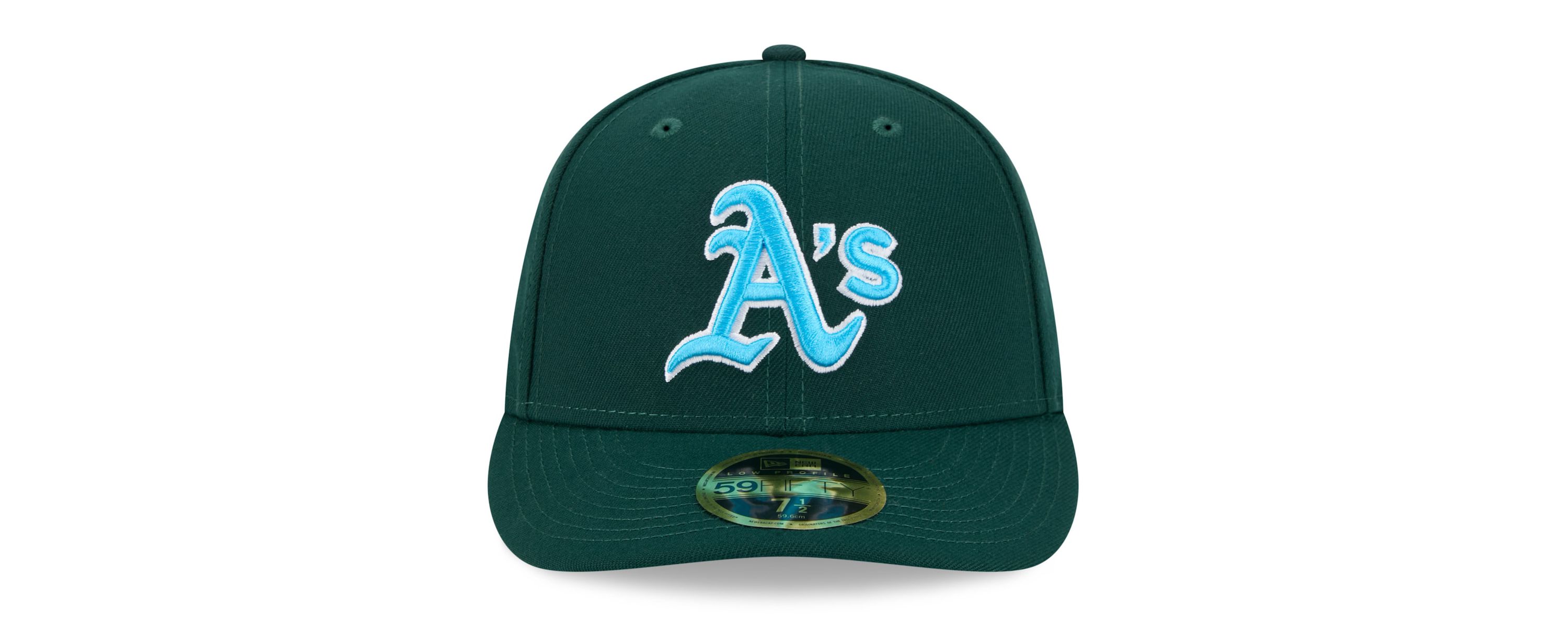 Oakland Athletics MLB Athletics 2024 Fathers Day Low 59FIFTY Fitted Hat